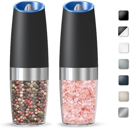 Battery Operated Salt and Pepper Grinder Set