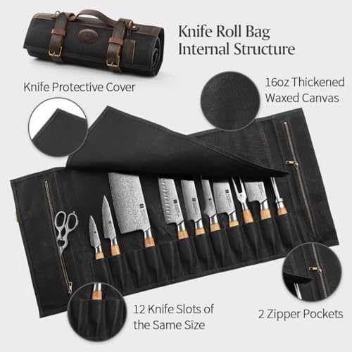 Professional Chef Knives Organized Lasting Quality Stylish Design