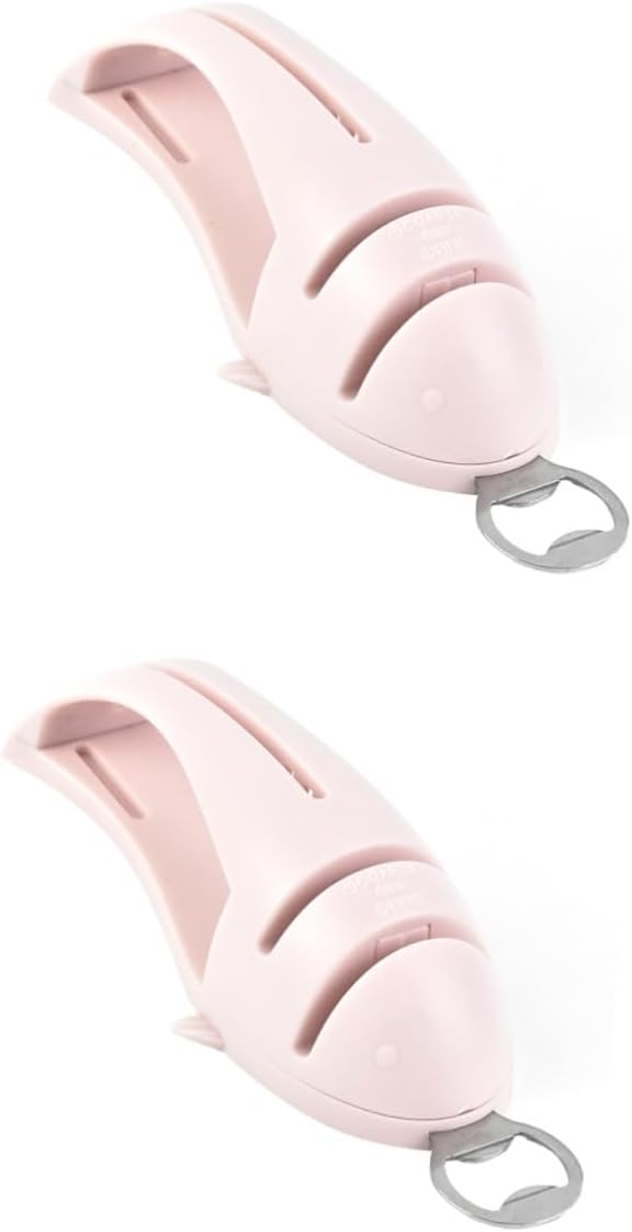 DECHOUS 2-in-1 Duplex Bar Jar Opener - Pink