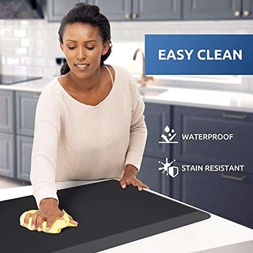 KitchenClouds Kitchen Mat Cushioned Anti Fatigue Rug