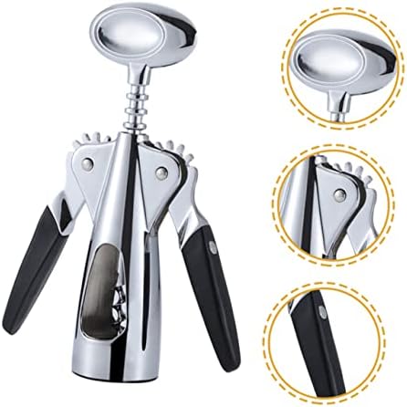 KICHOUSE Electric Wine Corkscrew with Adjustable Handle