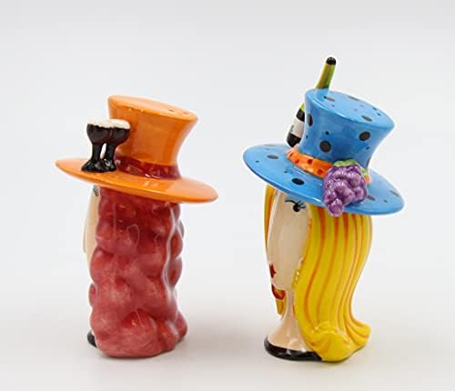 Cosmos 62644 Salt Pepper Set 3-34-Inch Ceramic Durable Design