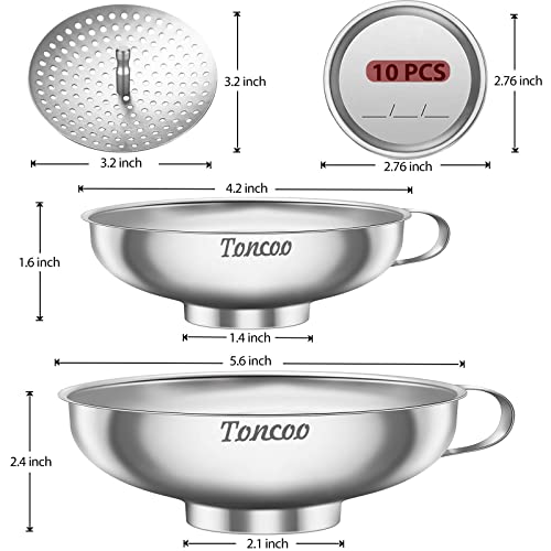 Canning Funnel Set for Mason Jars