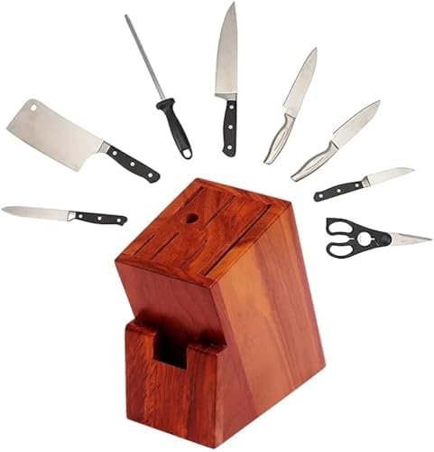 7-Slot Wooden Knife Block