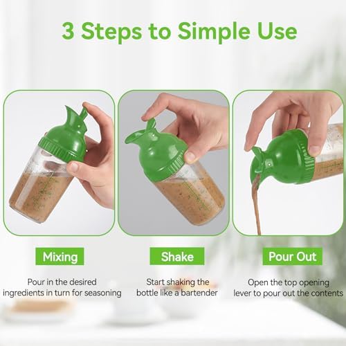 HERCHR Smart Salad Dressing Shaker