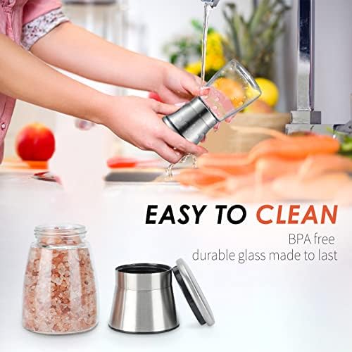 Ebaco Salt Pepper Grinder Set 2 Pack