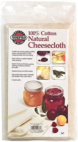 Norpro Natural Cheese Cloth 2 square yards167 square meters