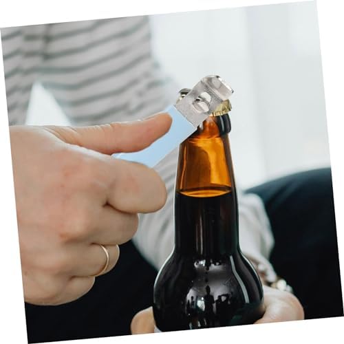 Foldable 2-Piece Steel Vial Bottle Opener for Healthcare Professionals