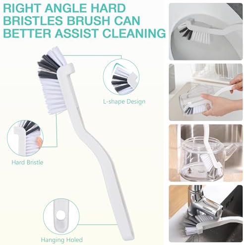 Tedmax Crevice Cleaning Brush Set for DeepCLEANS in Your Home