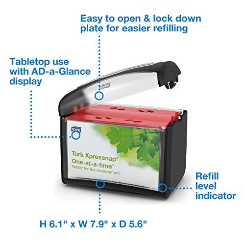 Tork Xpressnap Napkin Holder Black