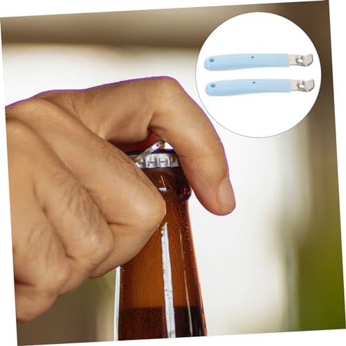 Foldable 2-Piece Steel Vial Bottle Opener for Healthcare Professionals