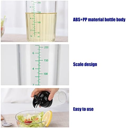 FLEXMAN Salad Dressing Shaker 200ml Black 1