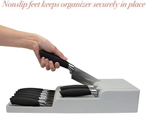 Space-Saving Knife Organizer for Kitchens