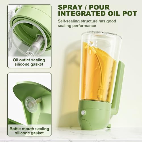 Showvigor 2 in 1 Oil Spray Bottle