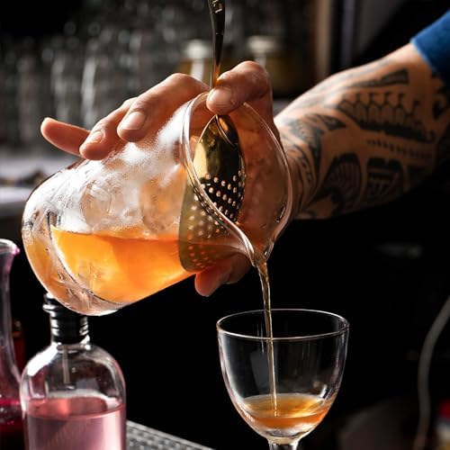 Premium Julep Strainer Gold