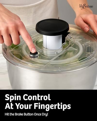 Stainless Steel Kitchen Depths - Pump Salad Spinner More