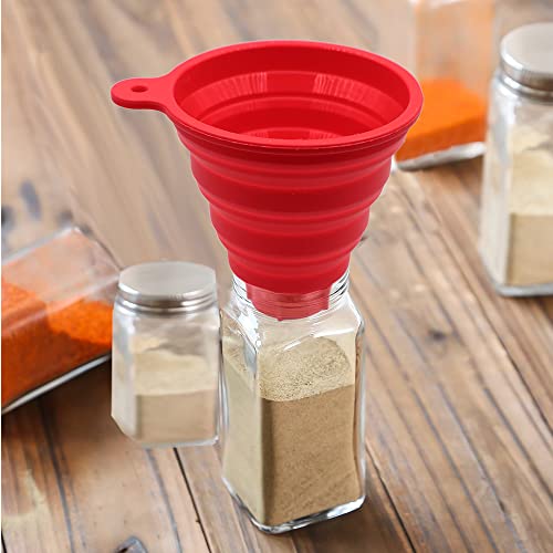 KongNai Silicone Collapsible Funnel for Canning