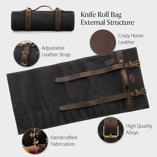 Professional Chef Knives Organized Lasting Quality Stylish Design