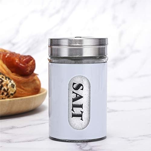 Premium Salt Pepper Shakers Set White