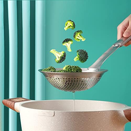 Heavy-Duty 145 Stainless Steel Skimmer Spoon for Cooking Frying