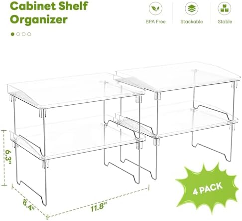 Seasonal 4-Piece Stackable Organizing System