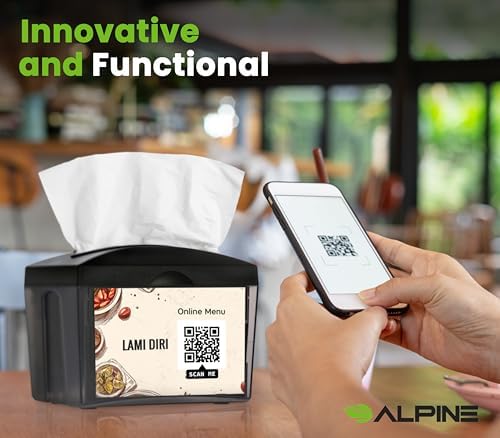 Durable Commercial Napkin Disposers for Restaurants - Black
