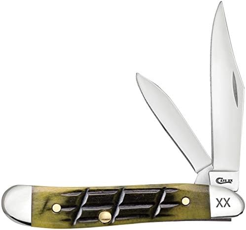Case Cutlery 16025 Essential Peanut Olive Green Bone - Kitchen Must-Have