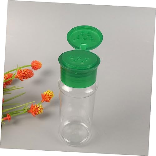 VINTORKY 24-Piece Green Plastic Seasoning Bottle Set