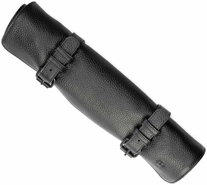 Stylish Buffalo Leather Knife Roll Bag for Chefs