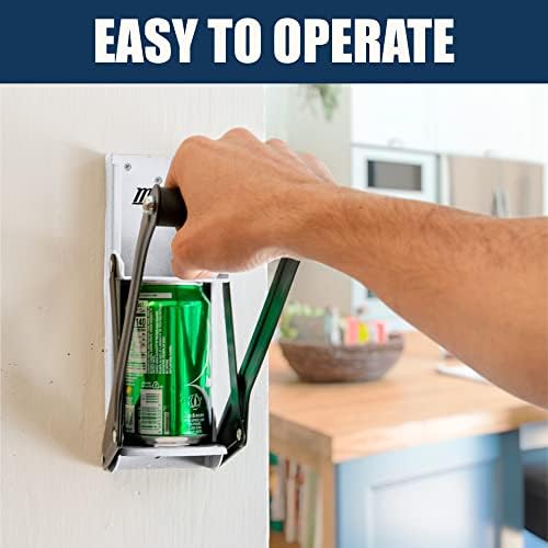 Mckay 12 Oz Metal Can Crusher - Wall Mounted