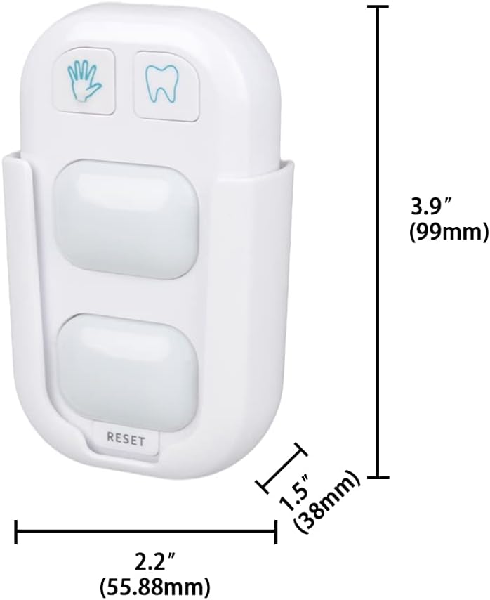 SOARING Wireless Timer for Kids 2 Min Teeth 20 Sec Hands