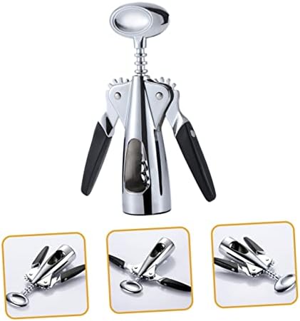 KICHOUSE Electric Wine Corkscrew with Adjustable Handle