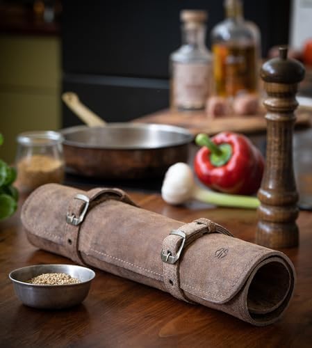 Knife Roll Bag with 7 Slots for Chefs Knives