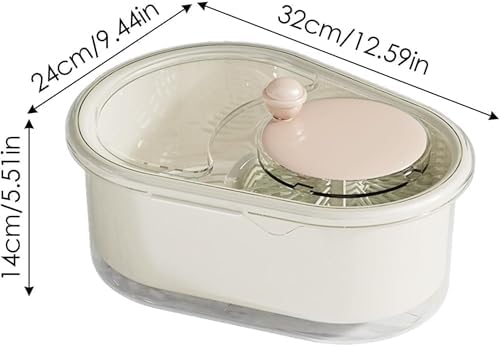 OOGKA Fruit Cleaner Spinner - Effortlessly Clean Fruits in Seconds