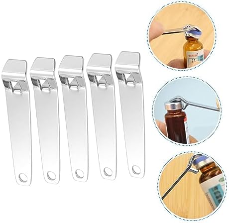 5pcs Stainless Steel Nurse Vial Opener Set