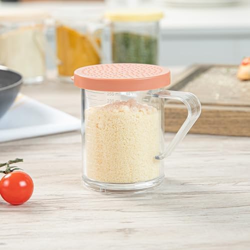 10 oz Clear Plastic Spice Shaker