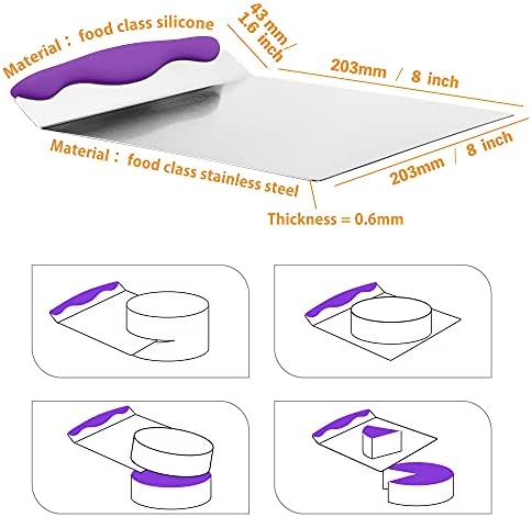 TOPHOME Stainless Steel Cake Lifter Transfer Shovel