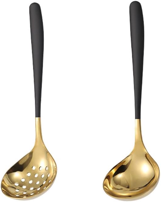 Black Gold Set of Cooking Tools