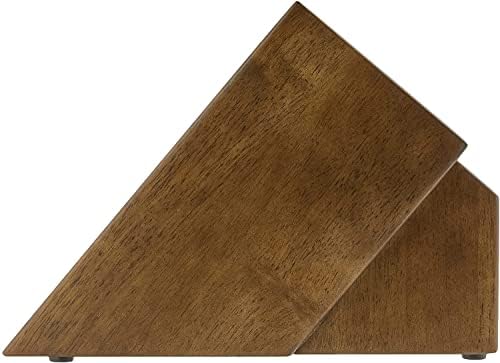 Shun Walnut-Style 22 Slot Wooden Knife Block