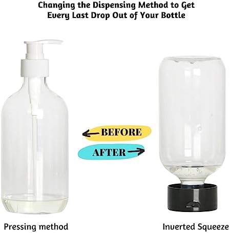 Effortlessly Empty 108 Neck ShampooLotion Bottles