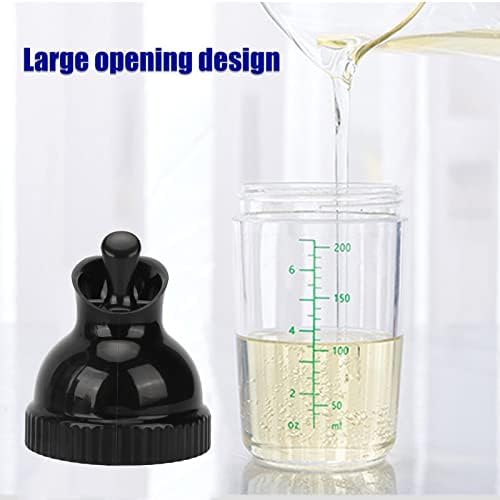 FLEXMAN Salad Dressing Shaker 200ml Black 1