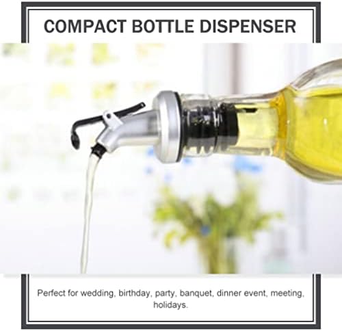 Luxshiny 8pk Oil Bottle Stopper Soy Sauce Dispenser Whiskey Decanter