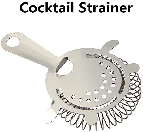 2 Pack Stainless Steel Cocktail Strainer