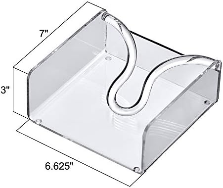 Amazing Abby Acrylic Napkin Holder Dispenser