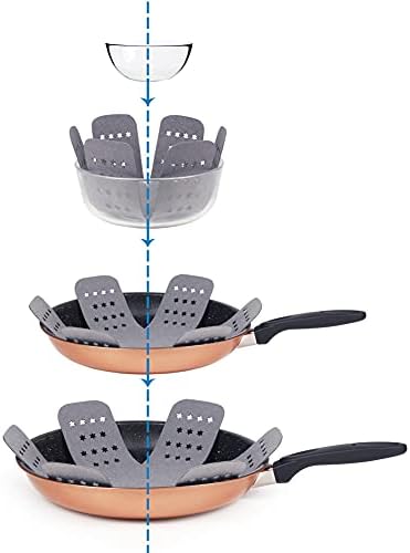 BYKITCHEN Pan Pot Protectors Set of 12 3 Sizes