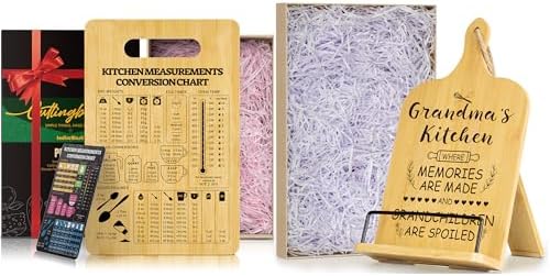 Bamboo Cutting Board Grandmas Kitchen Gift