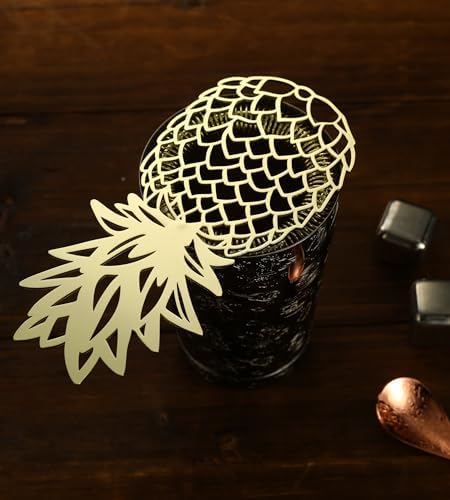 Cocktail Geek Pineapple Design Cocktail Strainer