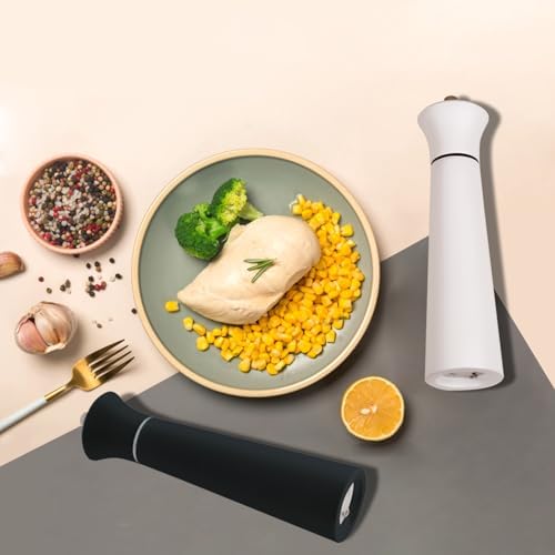 Stylish Handmade Salt Pepper Mill Set