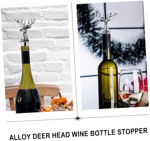 Elegant Deer Head Wine Bottle Stopper