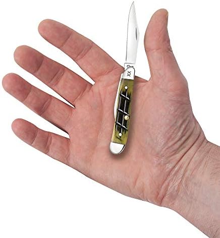 Case Cutlery 16025 Essential Peanut Olive Green Bone - Kitchen Must-Have